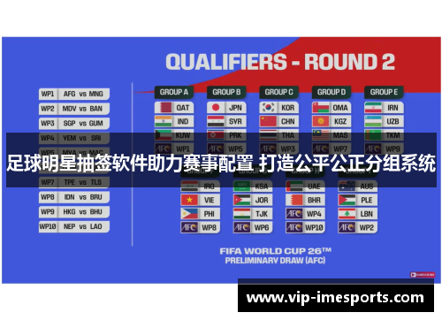 足球明星抽签软件助力赛事配置 打造公平公正分组系统