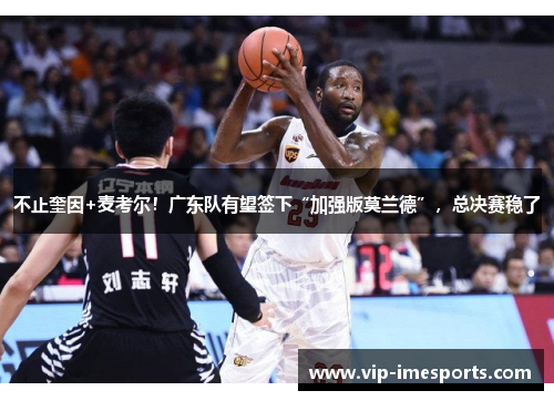 不止奎因+麦考尔！广东队有望签下“加强版莫兰德”，总决赛稳了